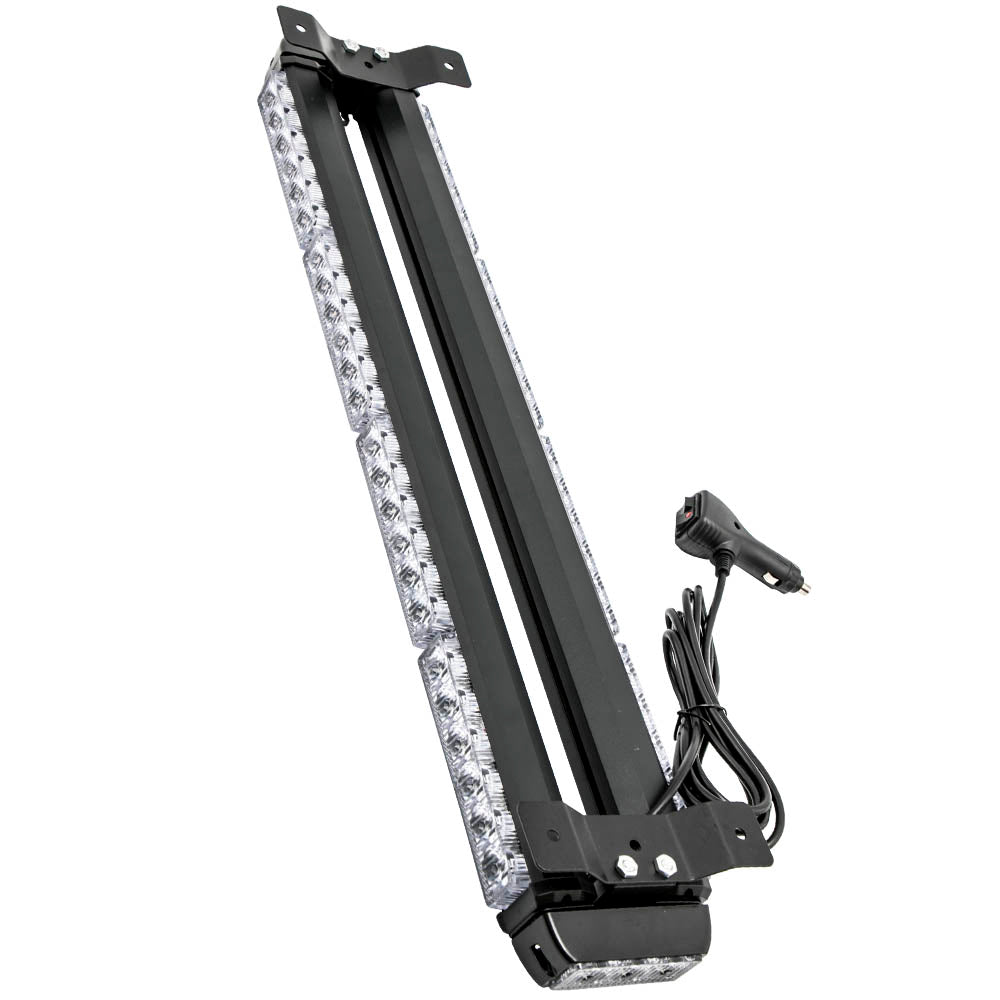 Side Light BarLED Traffic Advisor 26.5 x 4 Strobe Light Bar Yellow/Compatible For White