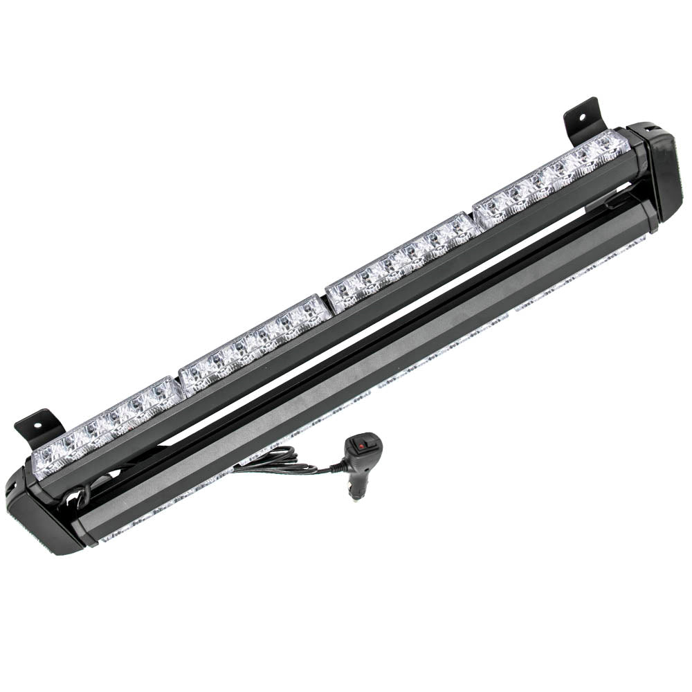 Side Light BarLED Traffic Advisor 26.5 x 4 Strobe Light Bar Yellow/Compatible For White
