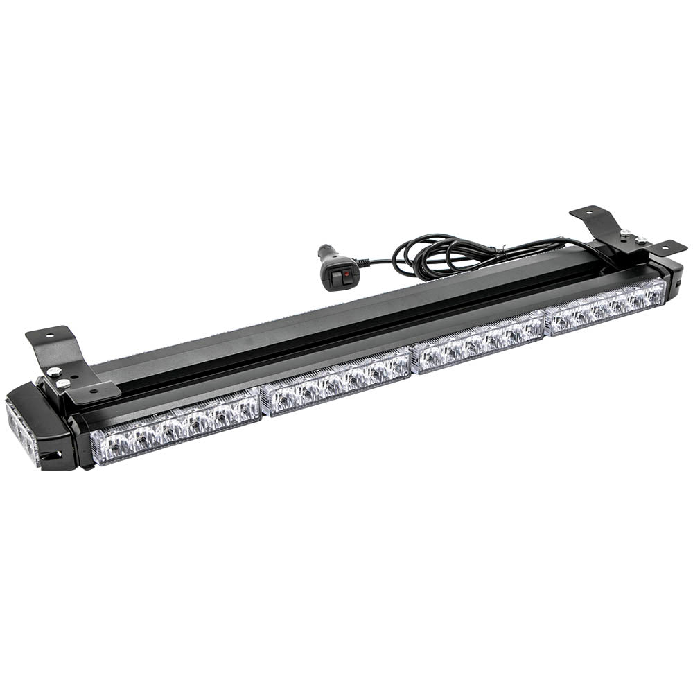 Side Light BarLED Traffic Advisor 26.5 x 4 Strobe Light Bar Yellow/Compatible For White