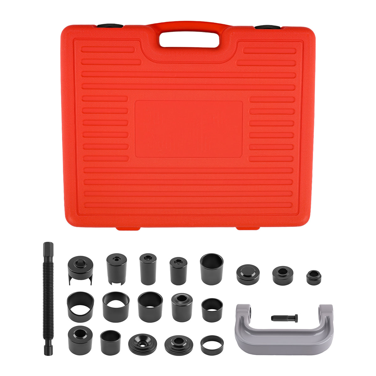 21PC Ball Joint Press Tool Kit For 2WD 4WD Cars Trucks w/ Storage compatible For Case
