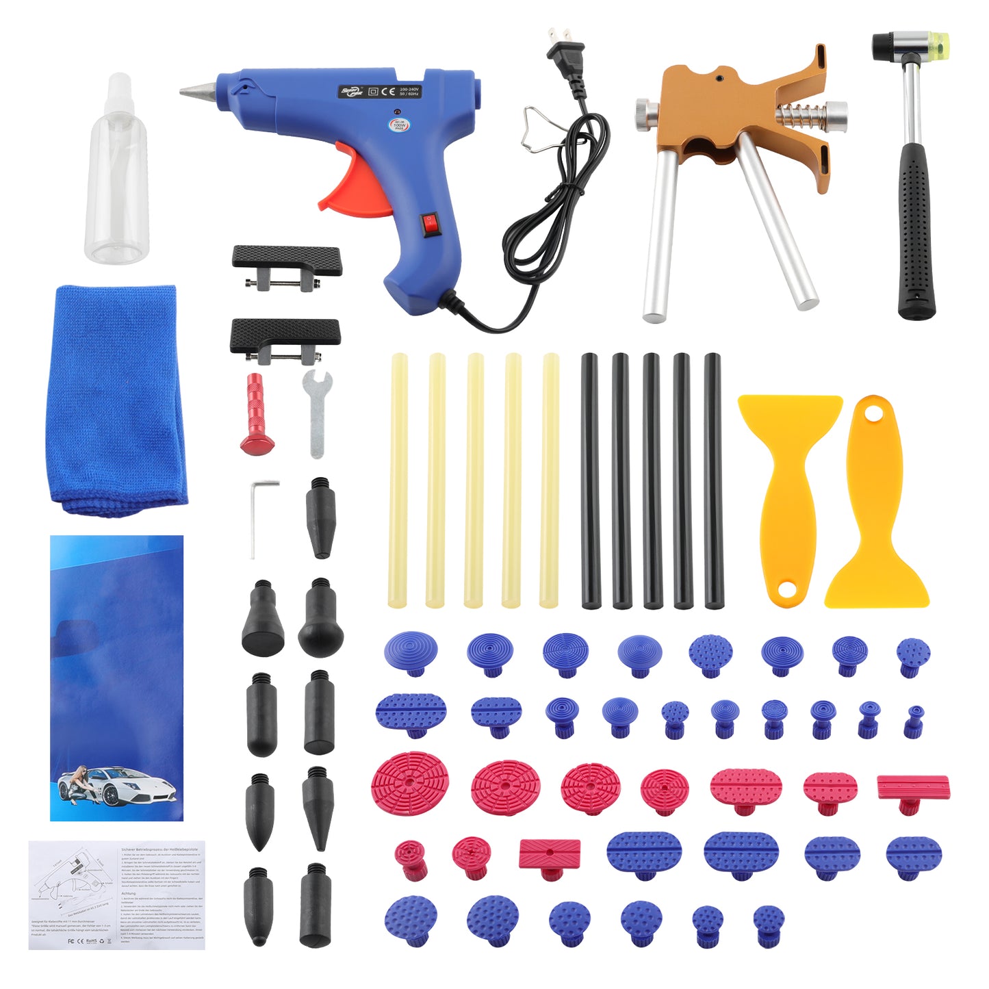 Hammer Auto Body Dent Removal Hammer For Automobile Body Motorcycle Refrigerator