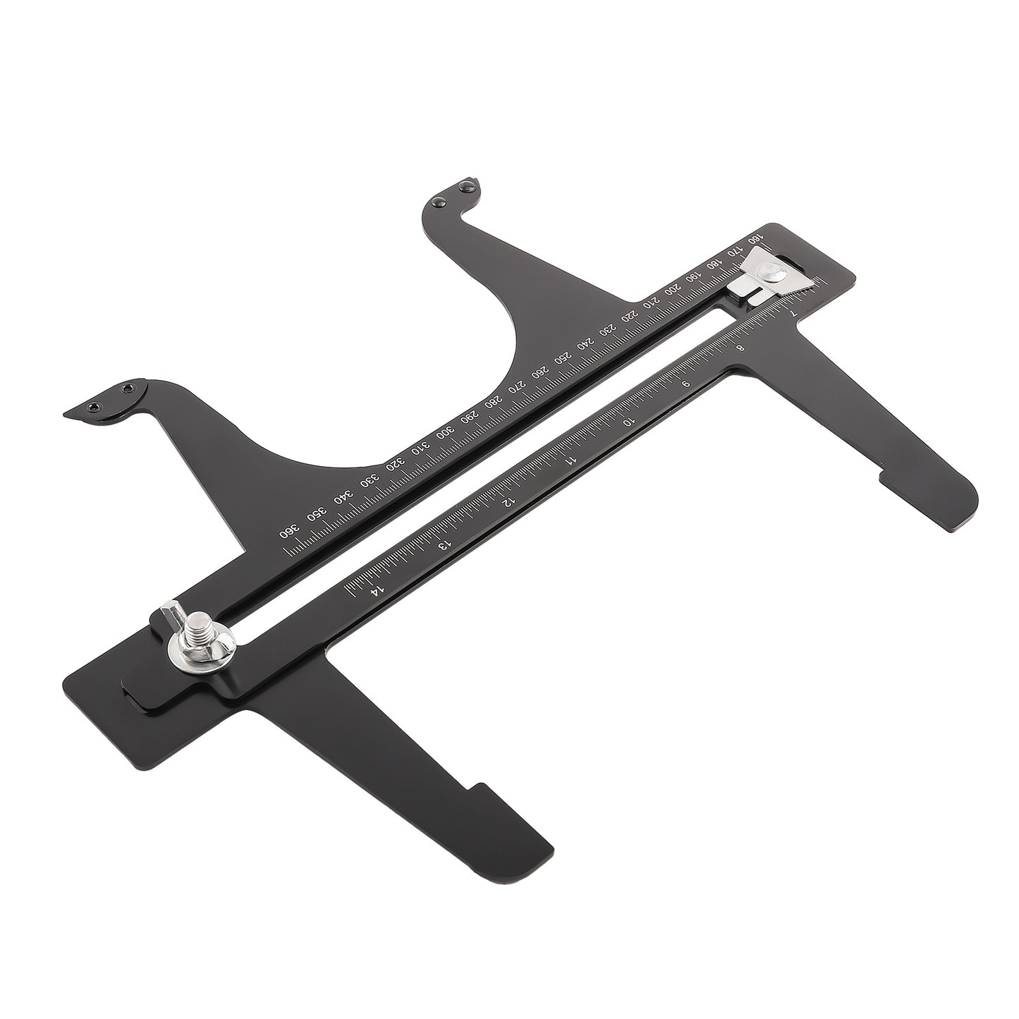 Brake Measuring Tool 6-1/2 to 14-1/4 inches 160-360mm Brake Resetting Gauge Tool