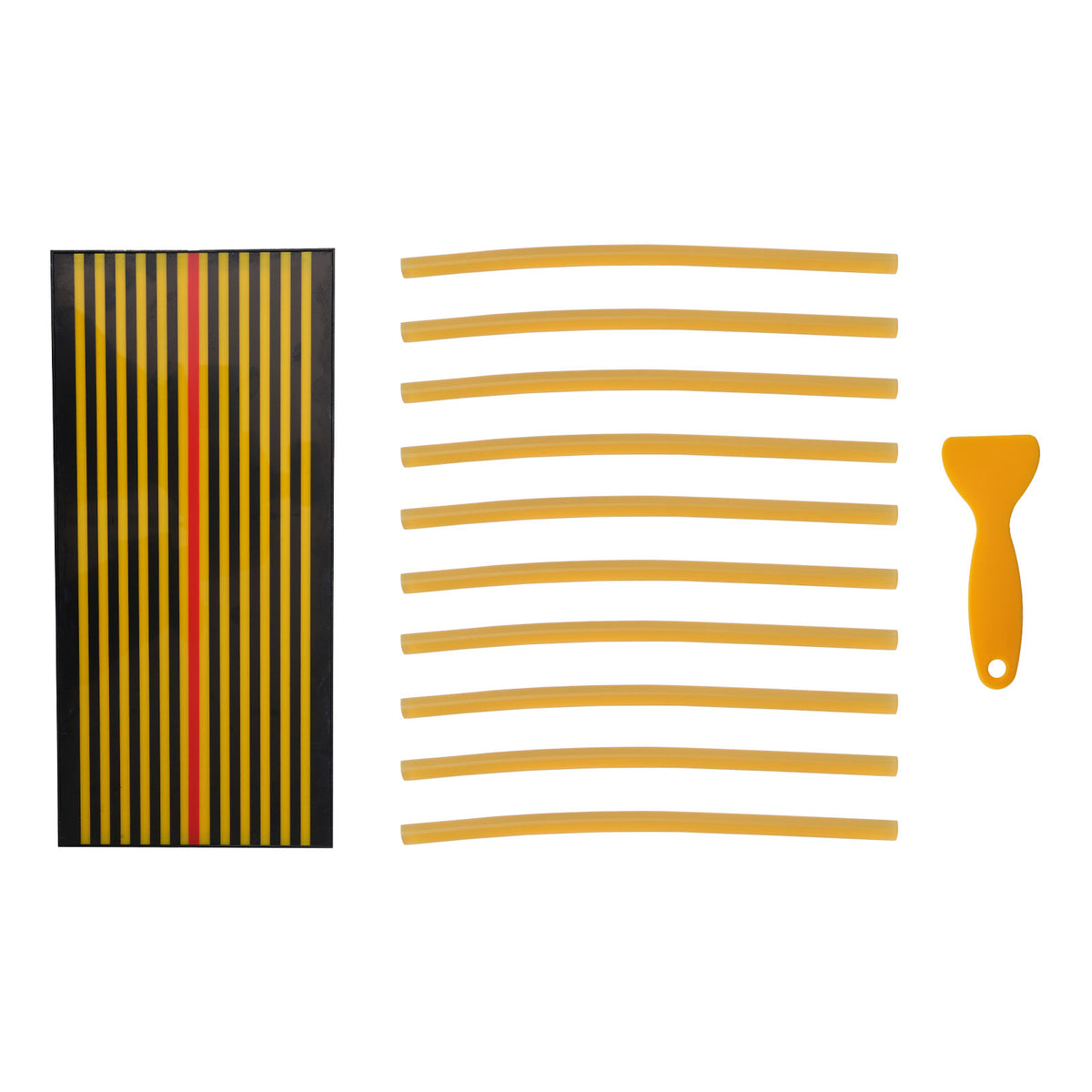 89pcs Paintless Dent Removal Rods Stainless Steel Rod Tool Dent Repair Kits