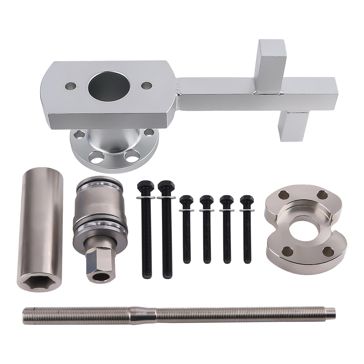 Crankshaft Pulley Removal Install Tool compatible For Land Rover Jaguar 3.0 V6, 5.0 compatible For V8