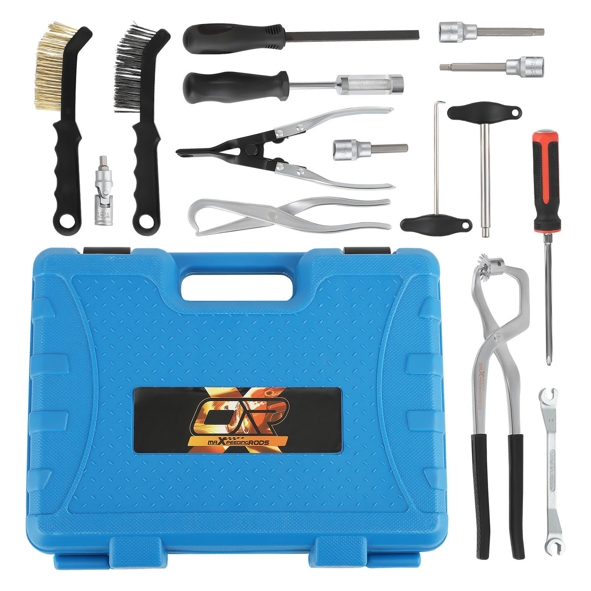 15pc Brake Drum Disc Brake Installing Removing Cleaning Brush ToolUniversal