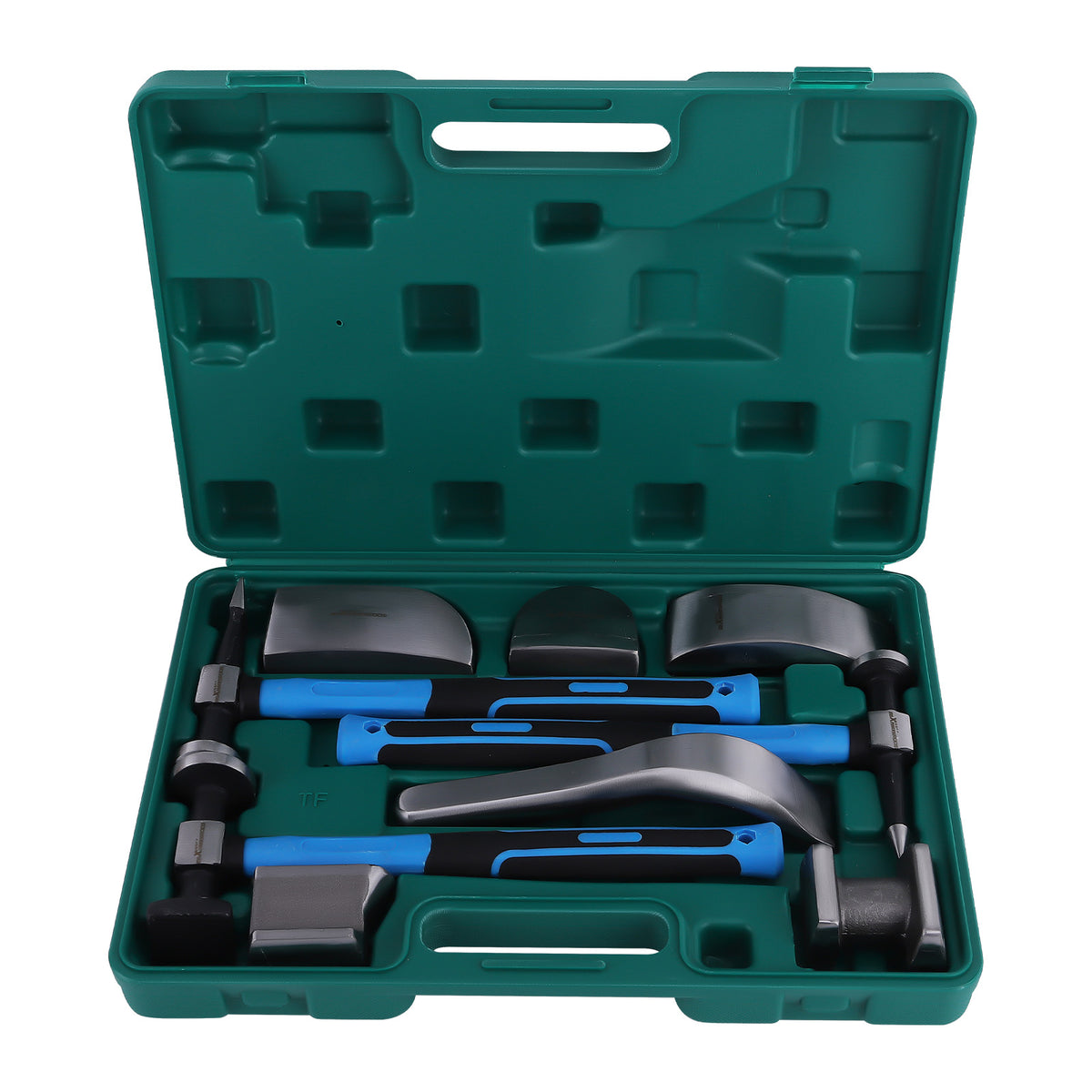 9Pcs/Set Auto Body Panel Fender Hammer Dolly Set Sheet Metal Auto Repair Tool