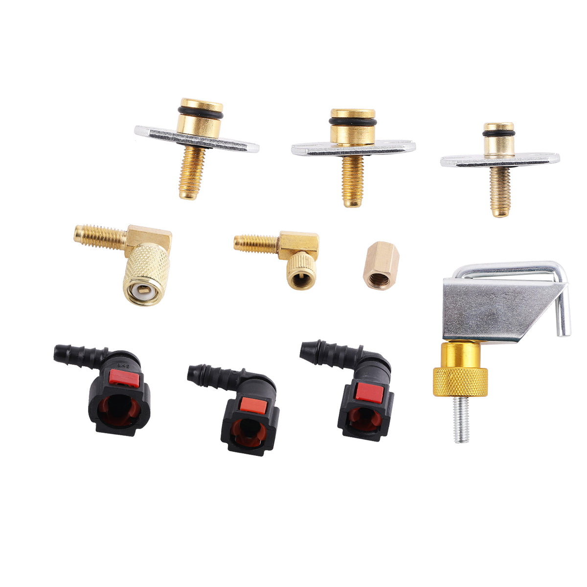 Automotive No-Dismantle Fuel Injector Cleaner Kit Fuel System Cleaning Tool Set