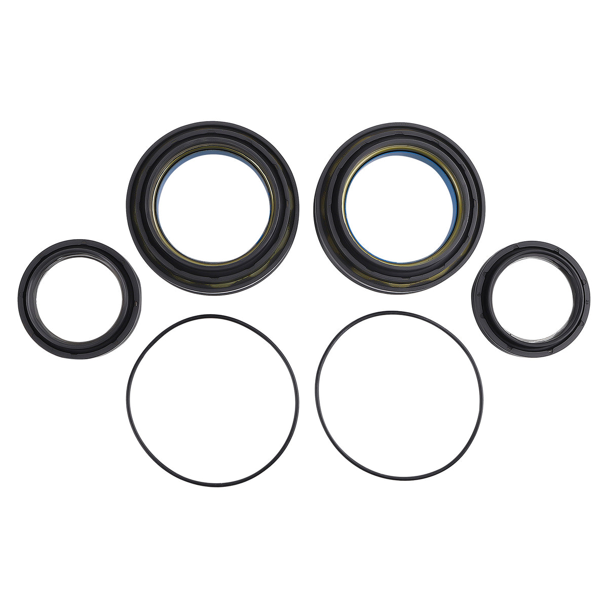 Front Axle Knuckle Tube Seal Kit compatible For Ford Super Duty F250 F350 F450 F550 50381