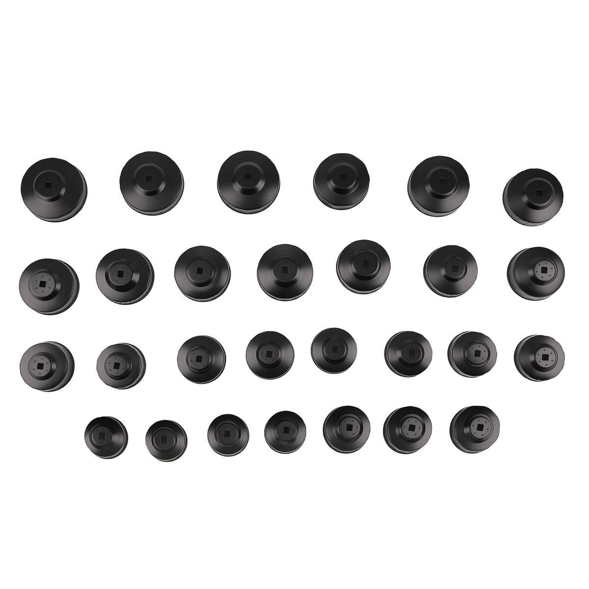 30 Piece Oil Filter Socket For Auto Vehicle Removal Tool Kit With compatible For Case