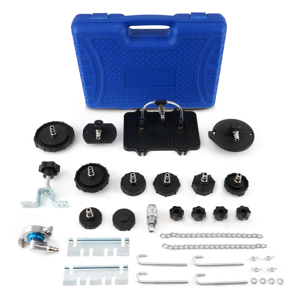 12 pcs Brake Bleeder Adapter Kit For Master Cylinder Brake Oil Bleeding Tool