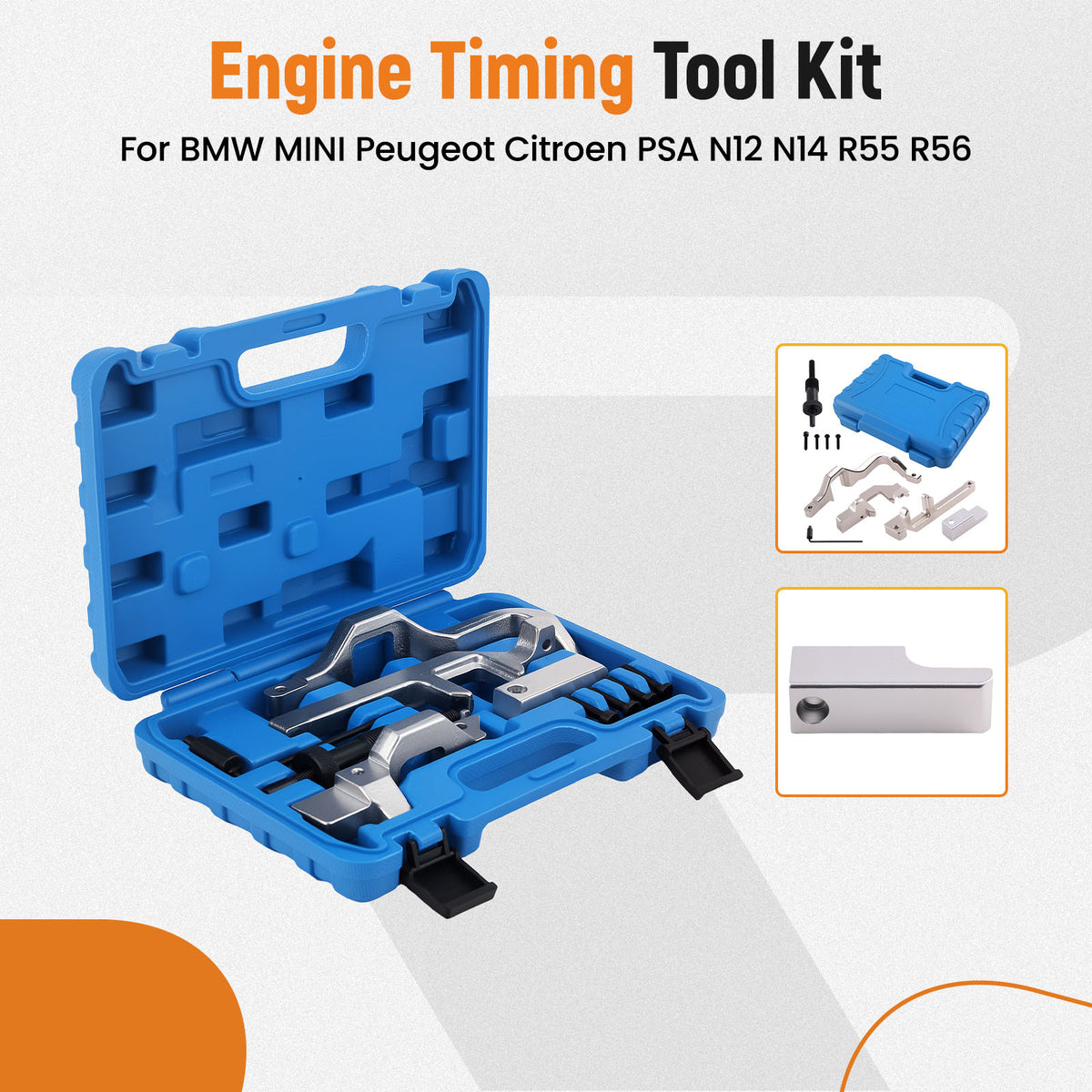 Engine Timing Tool Kit compatible For BMW Mini Cooper N12 N14 R55 R56 Locking 2008 2009