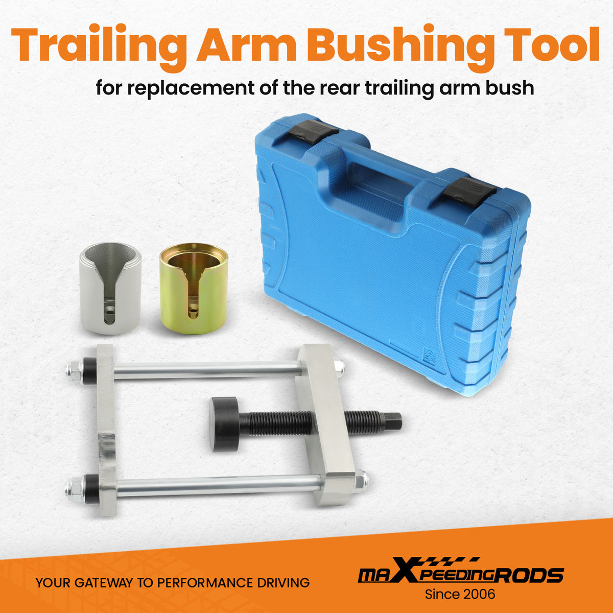 Rear Suspension Trailing Arm New Bushing Removal Tool compatible For Ford Focus Kuga compatible For Mazda