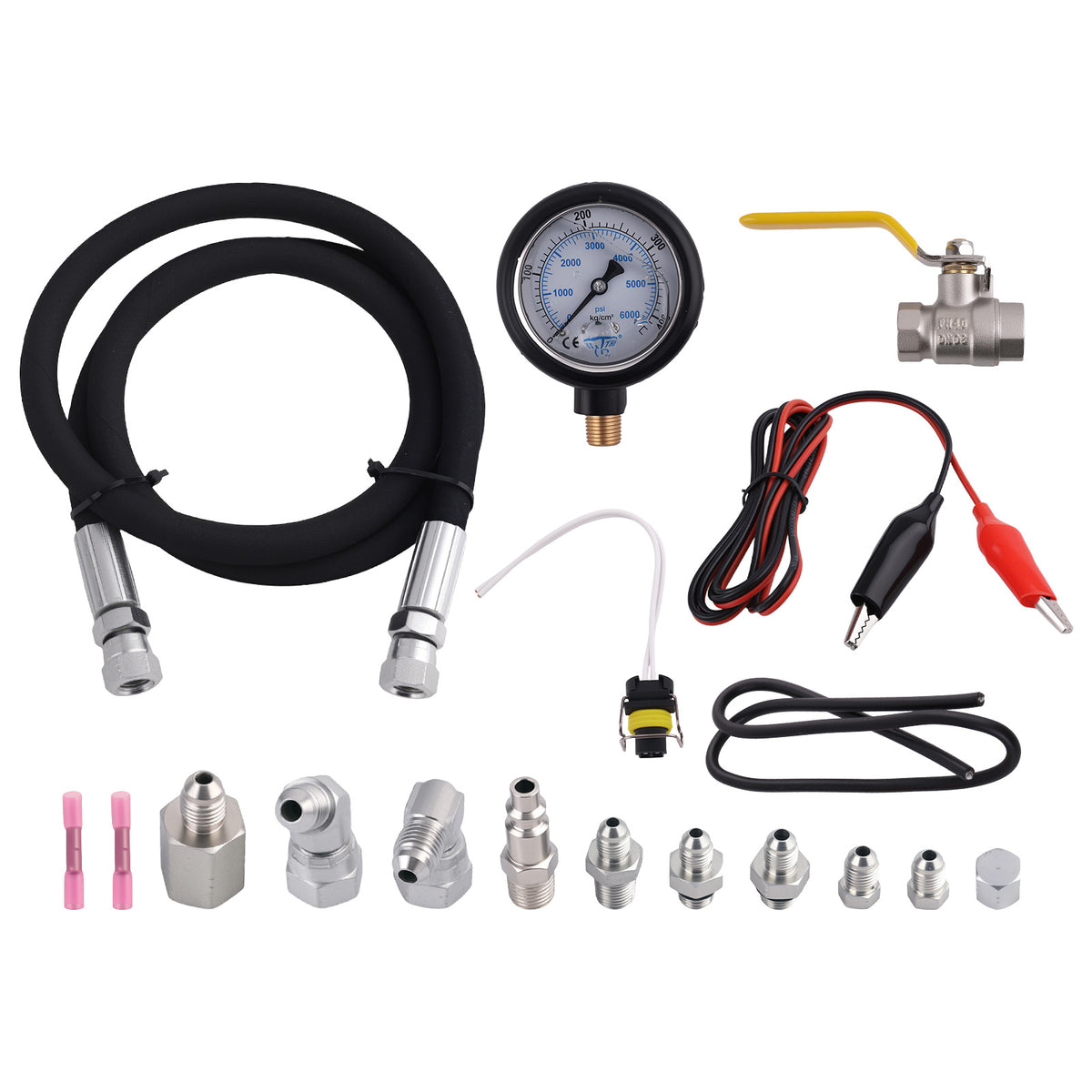 6000PSI Air Leak Test Kit compatible For Ford Powerstroke International VT365 1994-2007