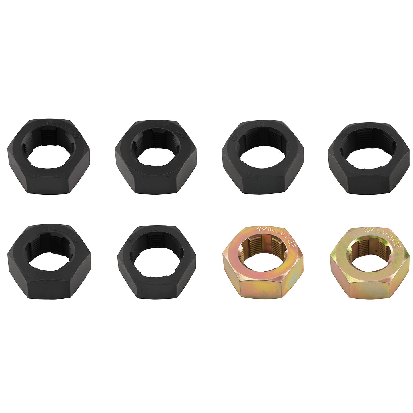8pc Axle Die Tool compatible for FWD Vehicles M24X2.0 M22X1.5 M20X1.25 Thread Repair Steel