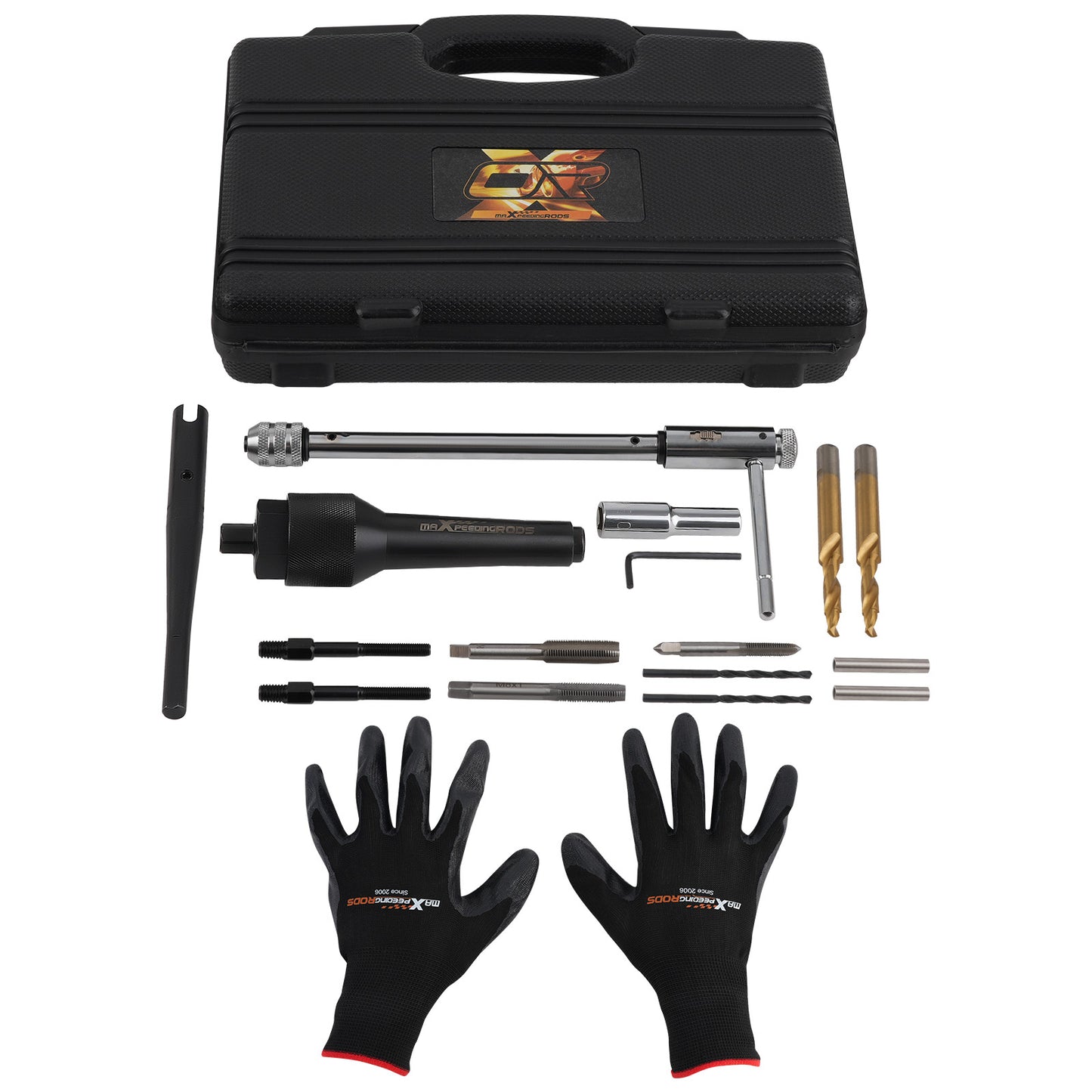 Damaged Glow Plug Removal Remover Tool Kit 16PC Set 8mm 10mm Glow Plugs