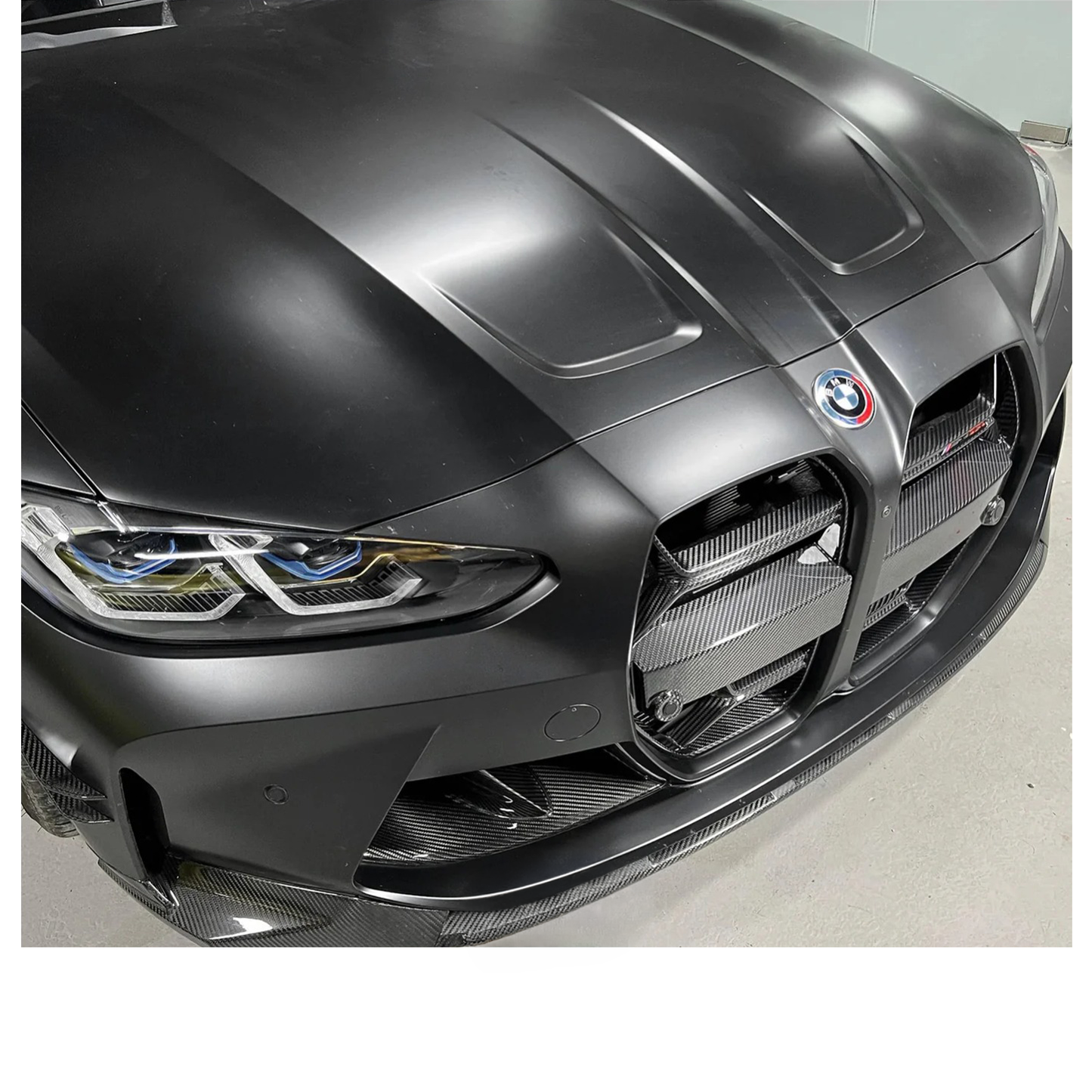 Dry Pre-Preg Carbon Fiber MP Style Front Lip for BMW G80 G81 M3 G82 G83 M4