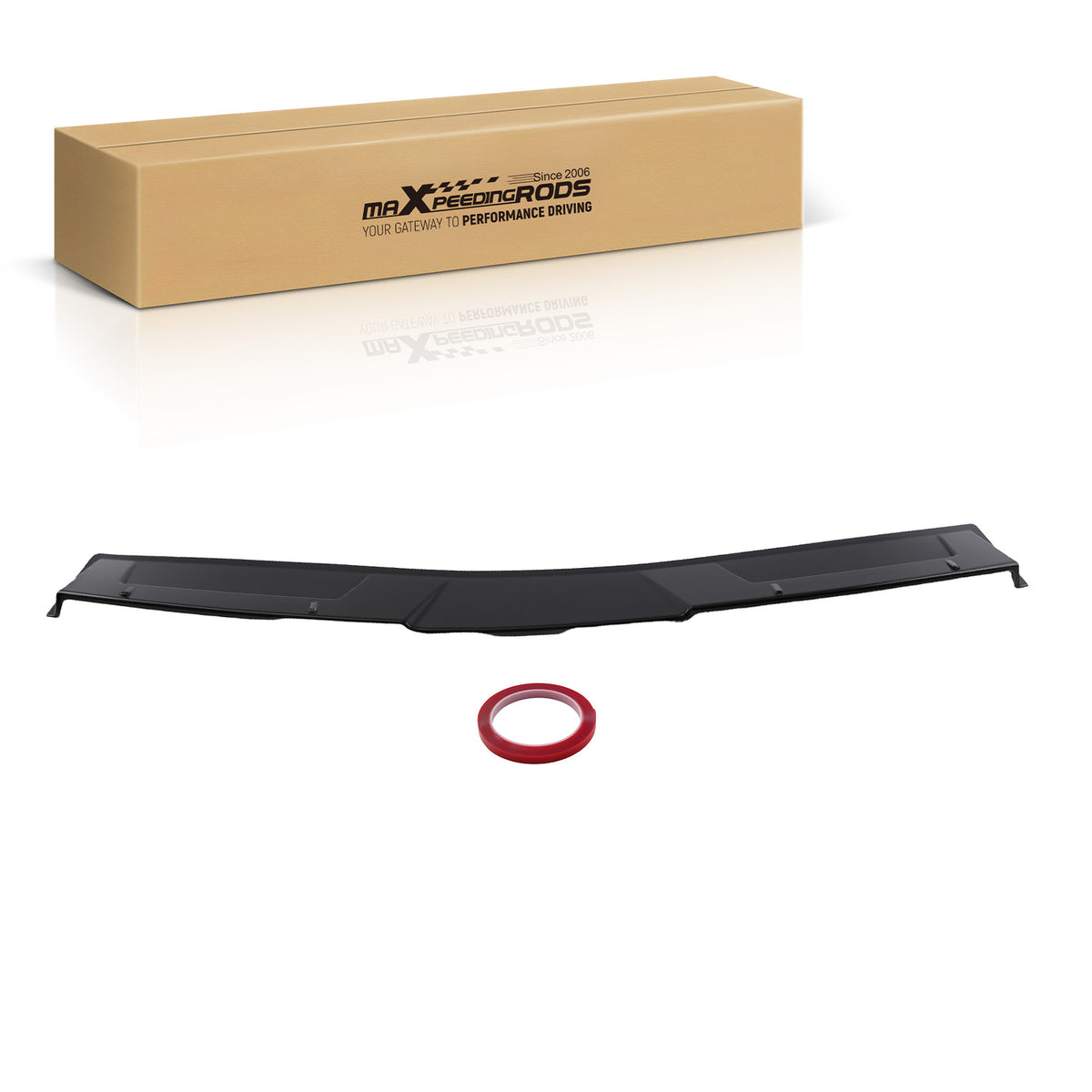 Gloss Black Trunk Spoiler compatible For Honda Accord 2023 2024 2025 Painted Rear Wing