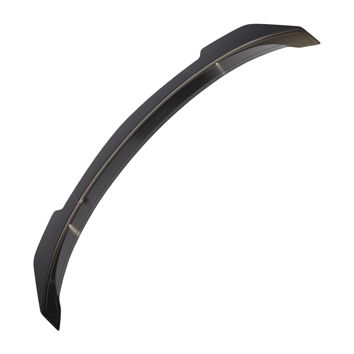 Trunk Spoiler Wing Lip Gloss Black compatible For Toyota Camry 18-2022 Duckbill Design QME
