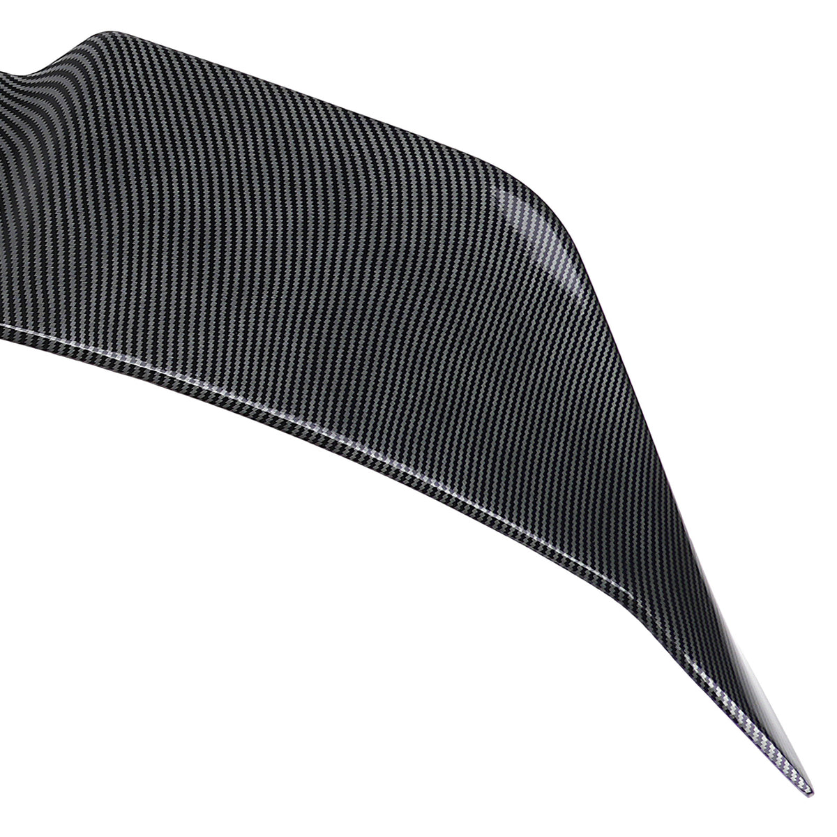 Rear Trunk Lip Spoiler Wing compatible For Toyota Camry 2018-2024 ABS Carbon Fiber Look