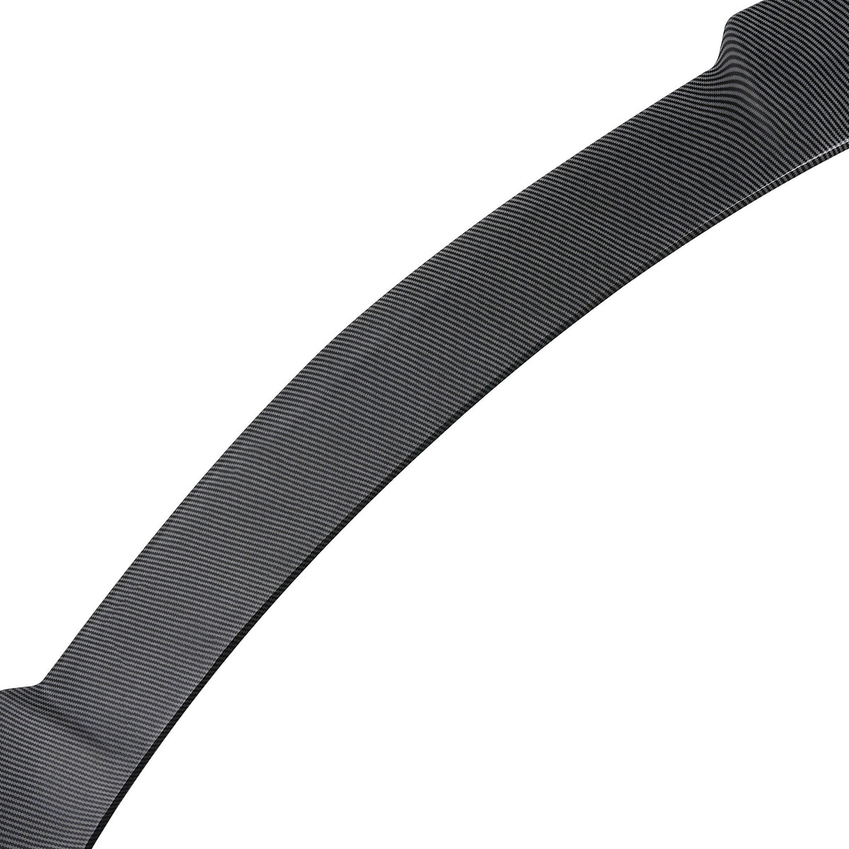 Rear Trunk Lip Spoiler Wing compatible For Toyota Camry 2018-2024 ABS Carbon Fiber Look