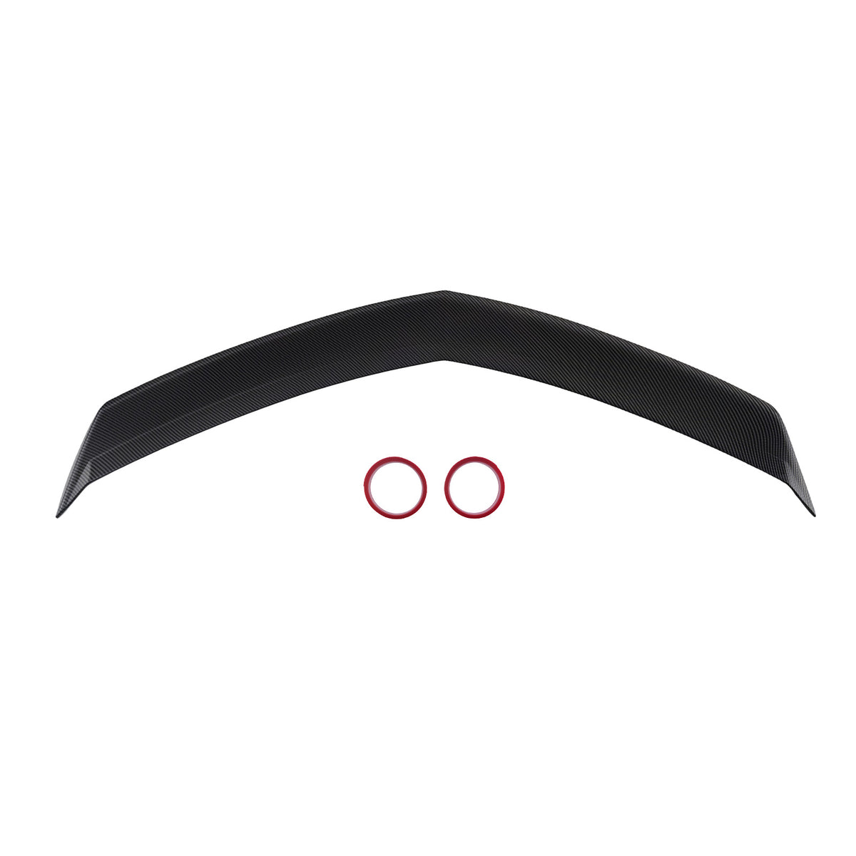 Aero Racing Wing compatible For Cadillac ATS 2013-18 Carbon Look ABS Painted Black