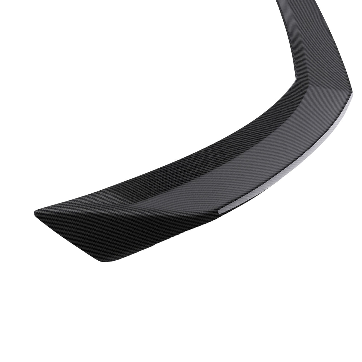 Aero Racing Wing compatible For Cadillac ATS 2013-18 Carbon Look ABS Painted Black
