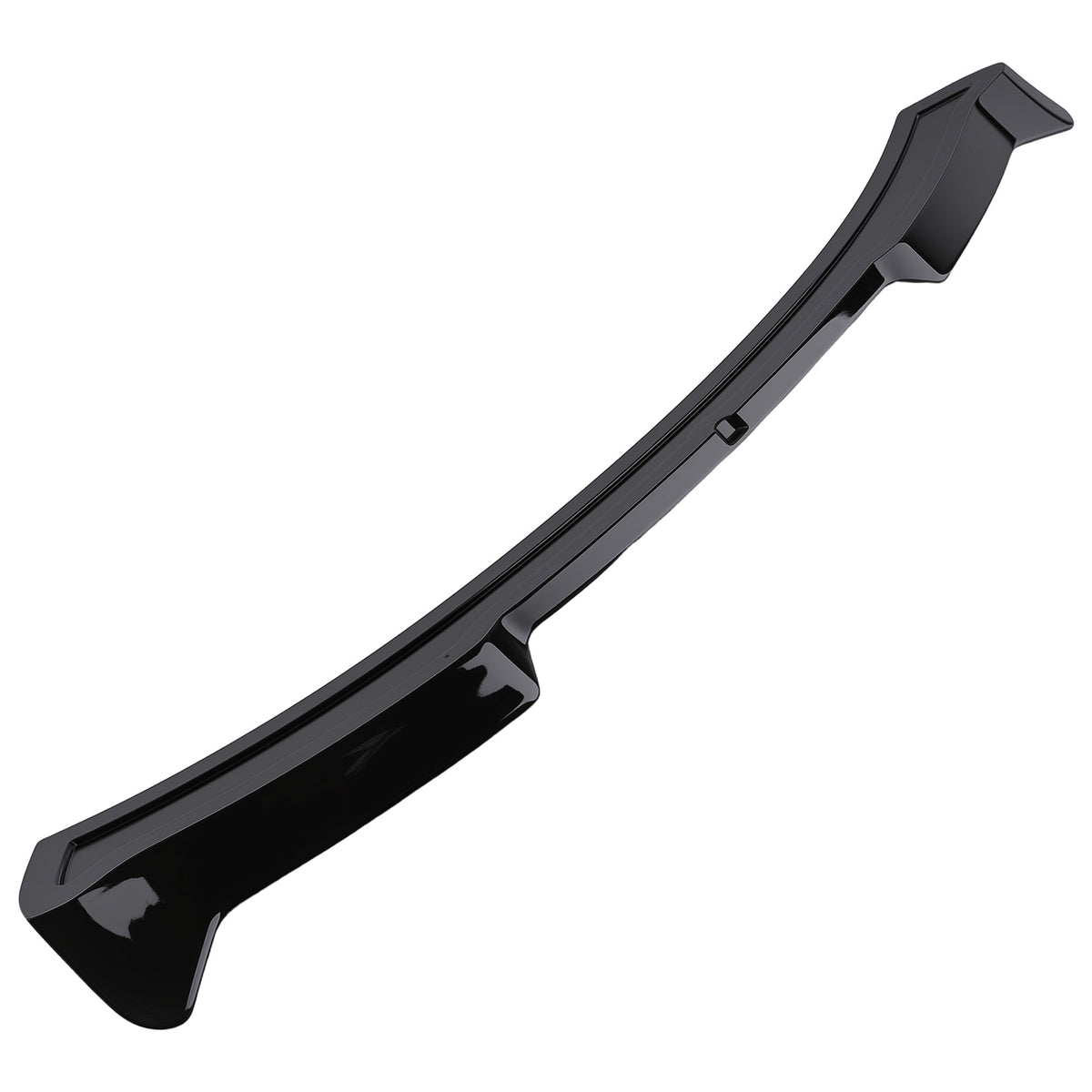 Trunk + Rear Roof Spoiler Wing compatible For Honda Civic 2022-2025 V2 Style Black
