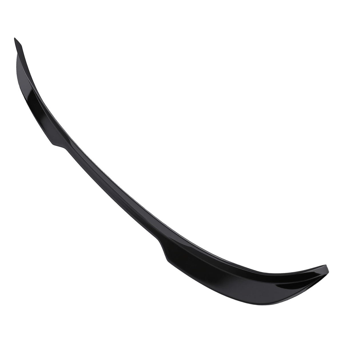 Trunk + Rear Roof Spoiler Wing compatible For Honda Civic 2022-2025 V2 Style Black