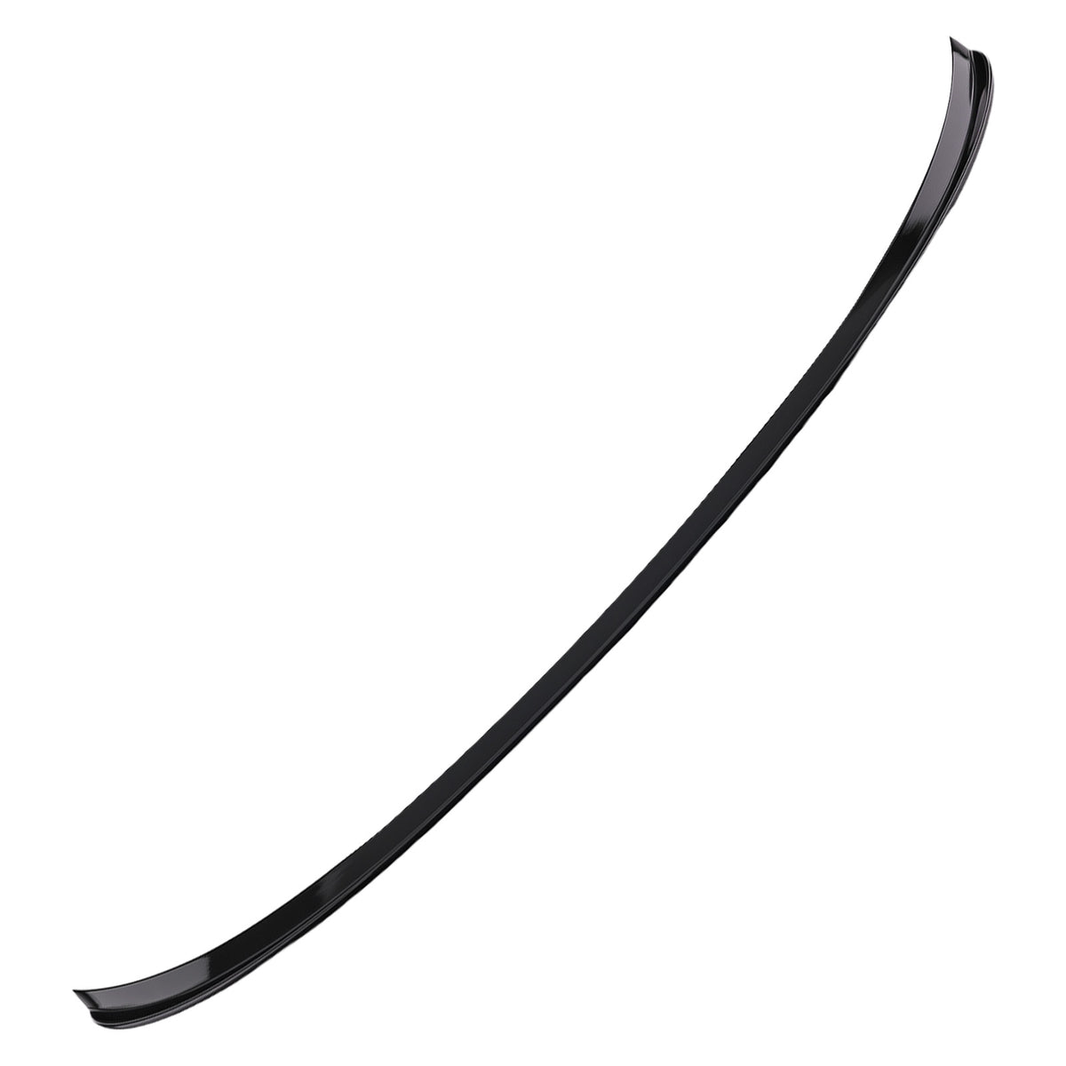 Trunk + Rear Roof Spoiler Wing compatible For Honda Civic 2022-2025 V2 Style Black