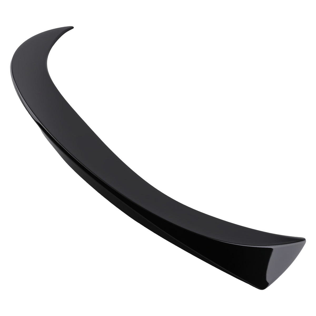 ABS Rear Wing Spoiler compatible For Toyota Corolla 2019-2023 JDMStyle Glossy Black Mount