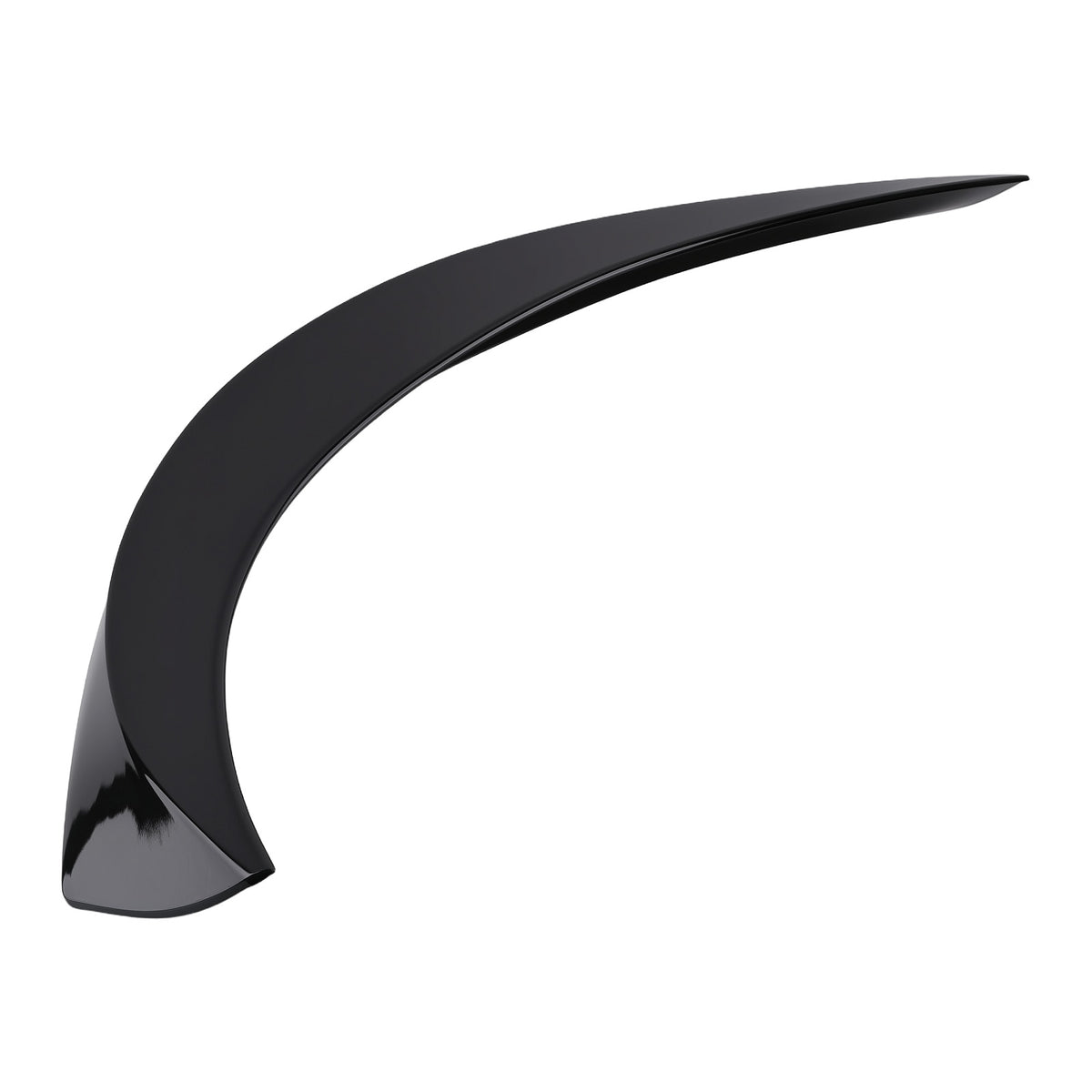 ABS Rear Wing Spoiler compatible For Toyota Corolla 2019-2023 JDMStyle Glossy Black Mount