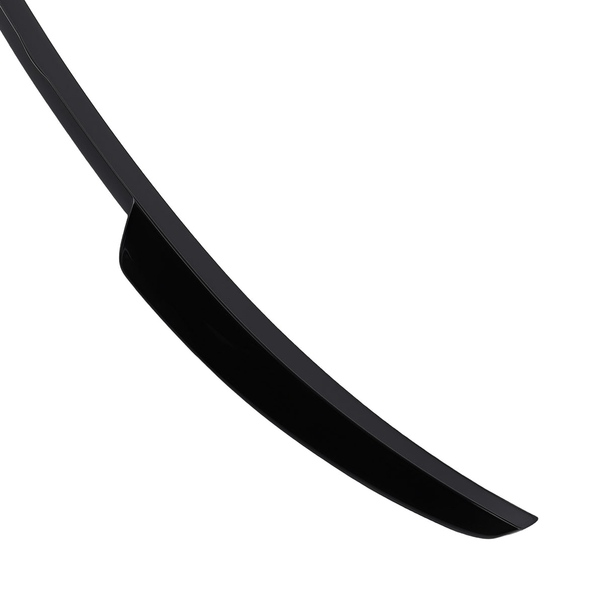ABS Trunk Spoiler Wing compatible For Toyota Corolla 4-Door 2020-2024 Gloss Black Painted