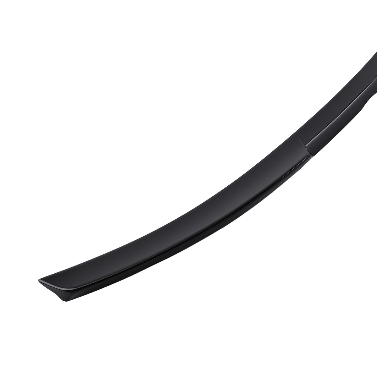 ABS Trunk Spoiler Wing compatible For Toyota Corolla 4-Door 2020-2024 Gloss Black Painted