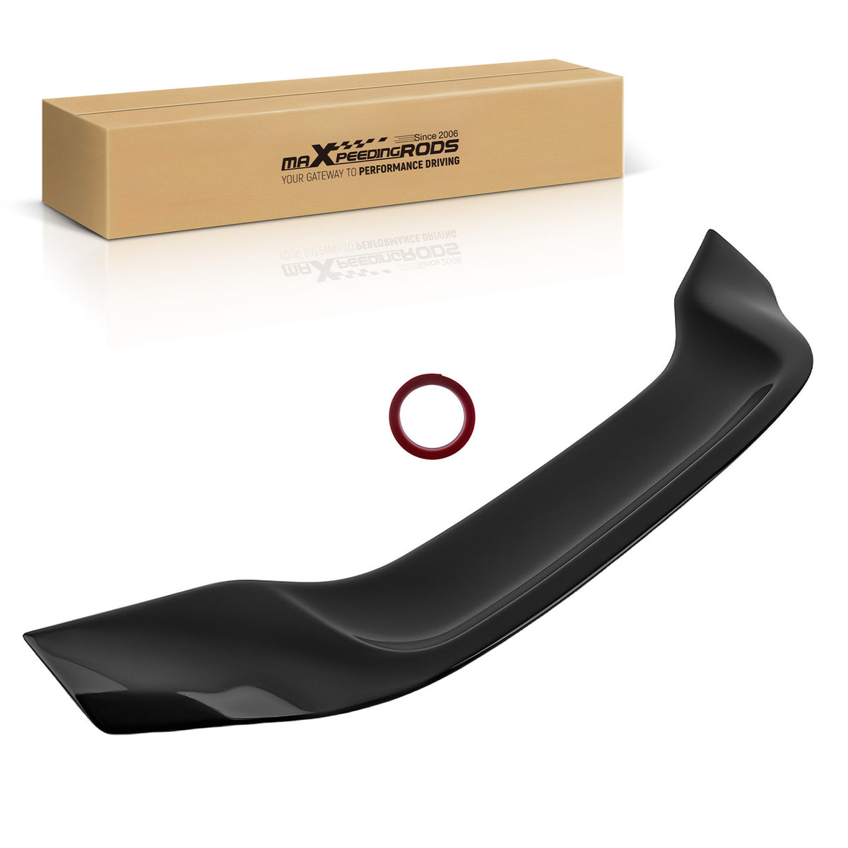 Rear Trunk Spoiler Wing Lip compatible For Toyota Corolla Sedan 2014-19 Duckbill Style QME