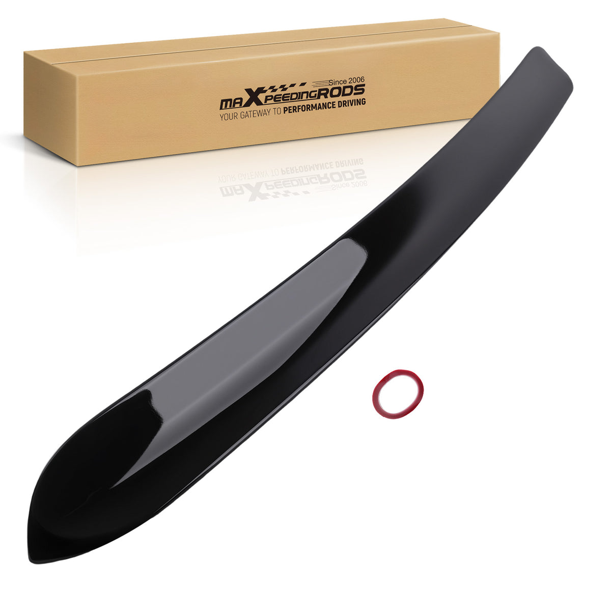 ABS Black Trunk Wing compatible For Dodge Challenger All Models 2008-2022 Painted