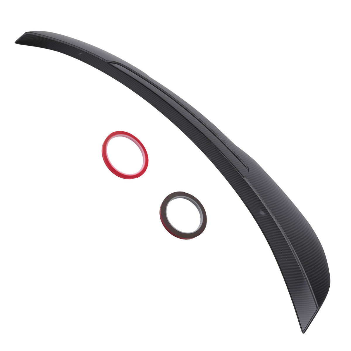 Crabon Look ABS Rear Trunk Spoiler compatible For BMW 1 Series E82 Coupe 2007-2012 2013
