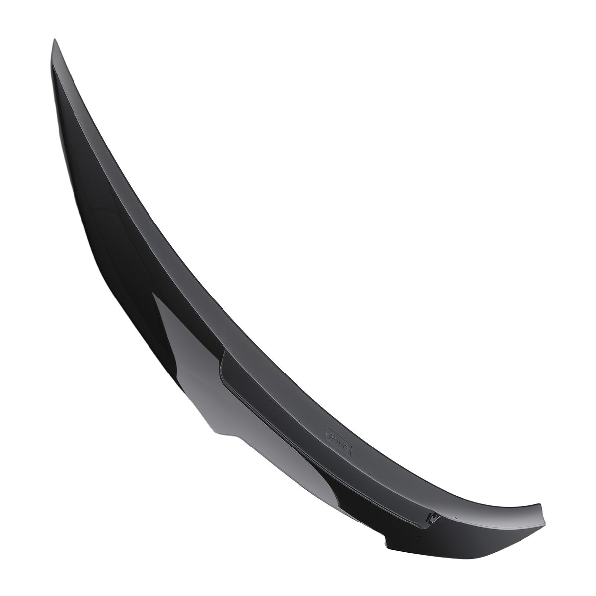 Black Trunk Spoiler Wing Lip compatible For Infiniti Q50 2014-2024 Painted ABS Plastic