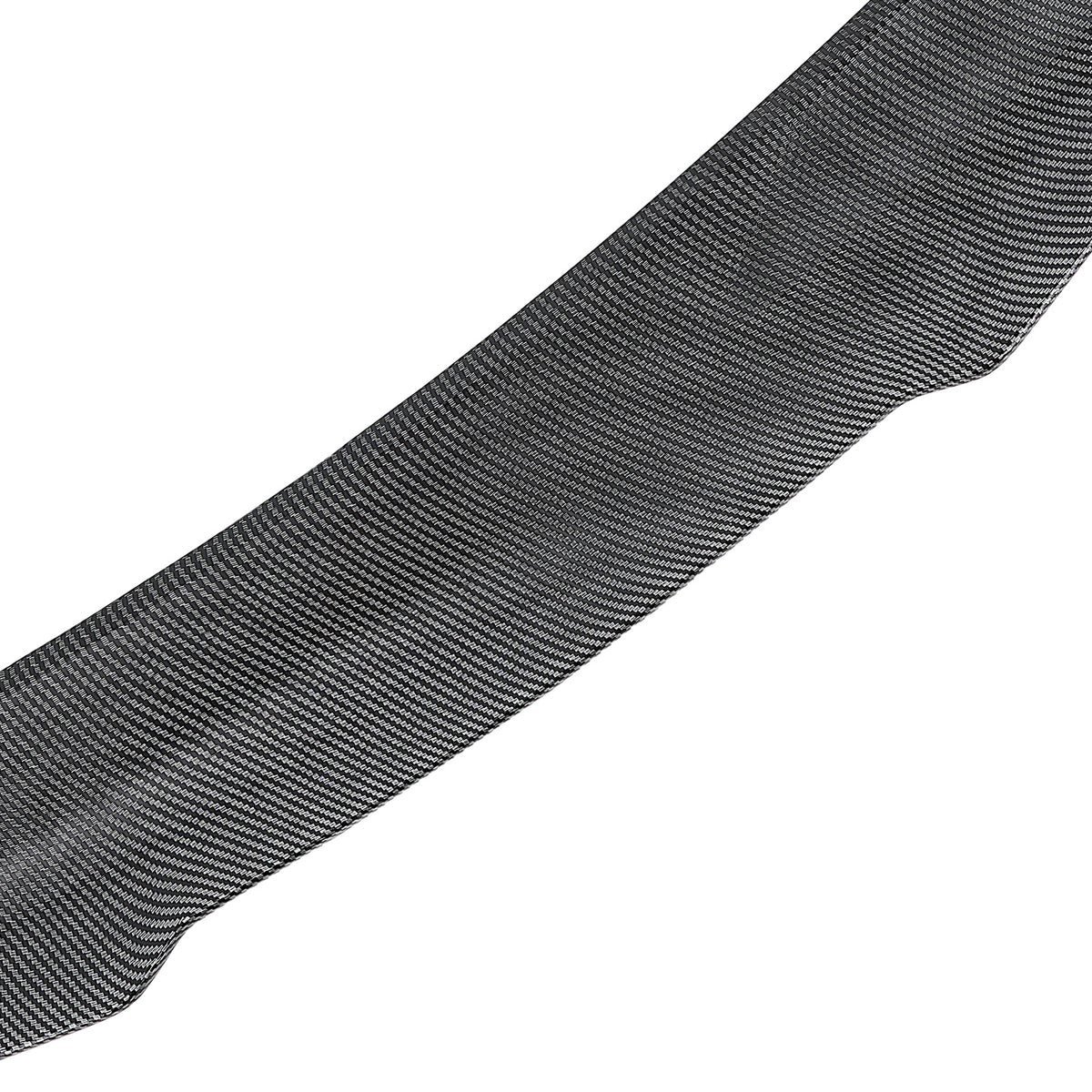 Rear Trunk Spoiler Wing Lip compatible For Infiniti Q50 14-23 2024 PSM Carbon Fiber Look