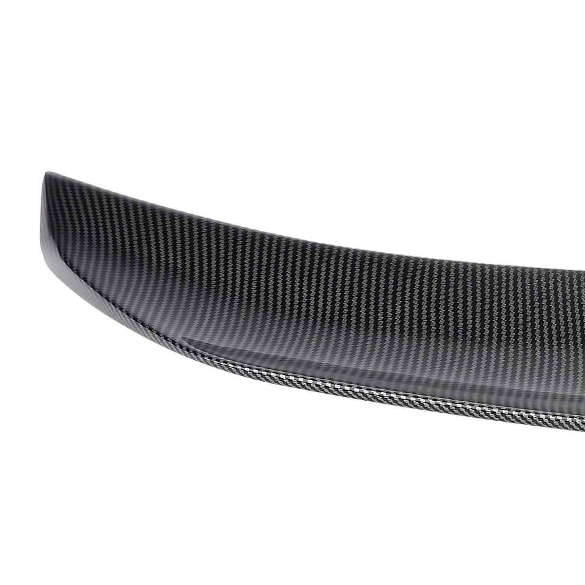 Rear Trunk Spoiler Wing Lip compatible For Infiniti Q50 14-23 2024 PSM Carbon Fiber Look