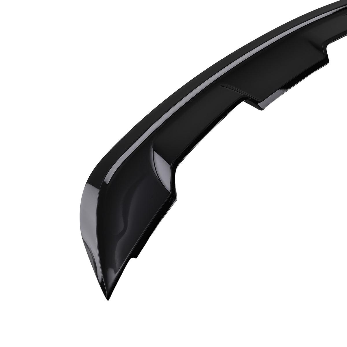 Glossy Black Trunk Spoiler compatible For Ford Mustang 2015-2019 2020 ABS Plastic