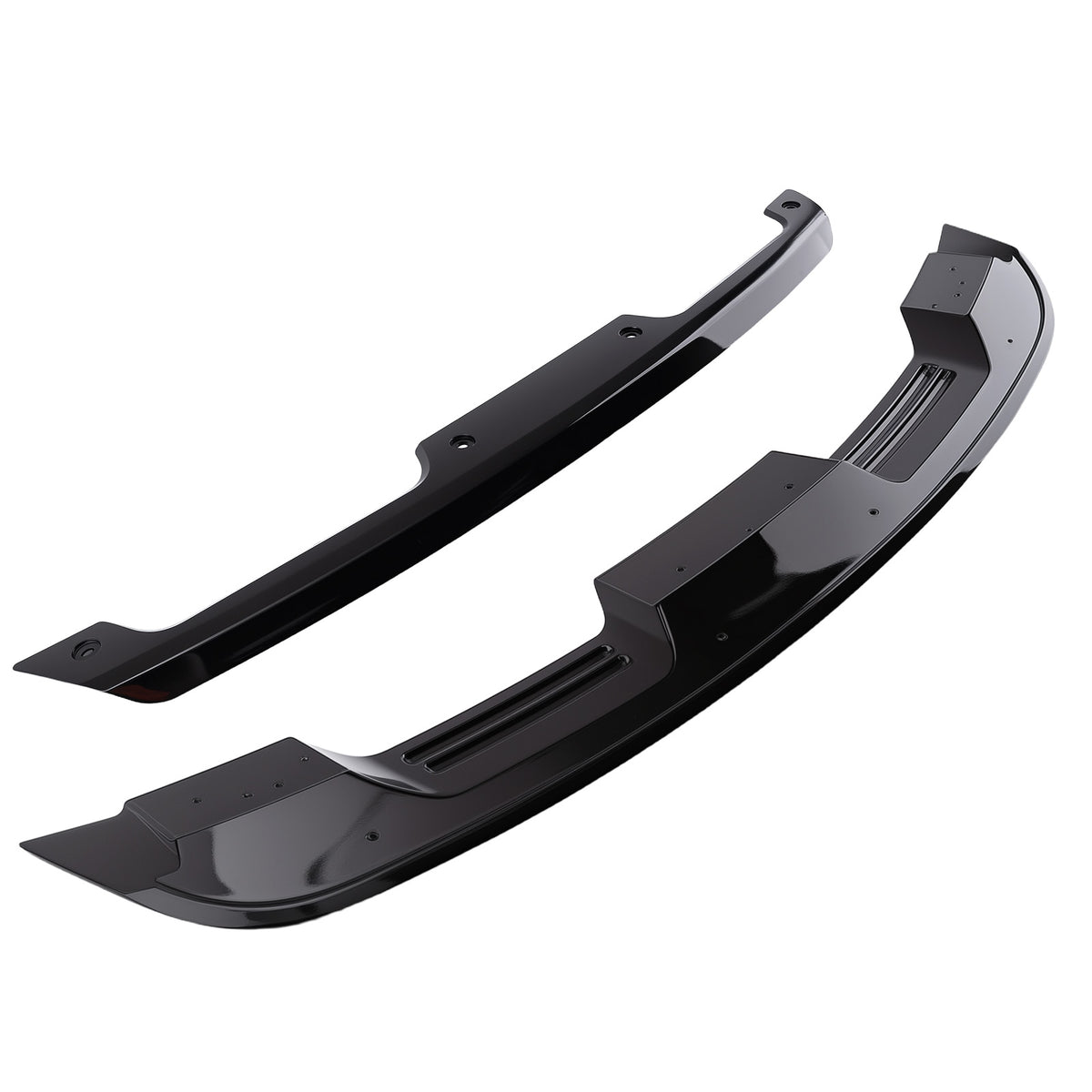 Rear Spoiler Wickerbill compatible For Ford Mustang 2Door 2015 2016-2022 Gloss Black