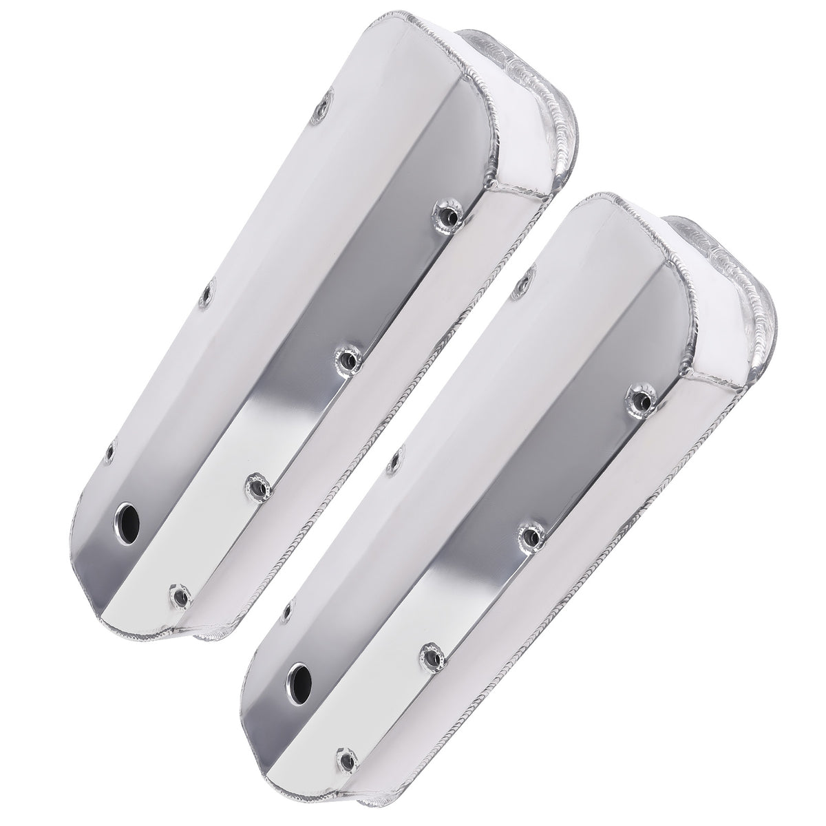 Fabricated AluminumValve Covers Center Bolt For Big Block compatible For Chevy 396 402
