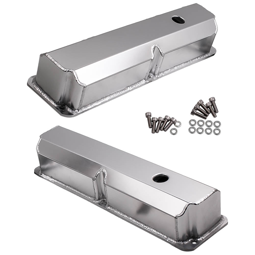 Compatible For Ford FE 1958- 1976, 332, 352, 390-428, Engines Tall Aluminum Valve Covers