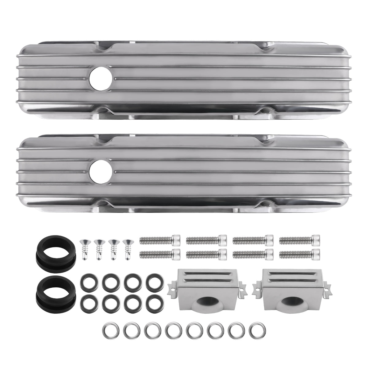 Fabricated AluminumValve Covers Center Bolt For small block 283, 302