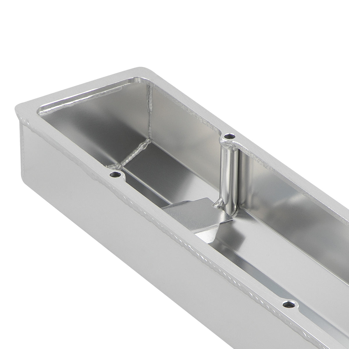 For Small Block compatible For Chevy-SATIN Fabricated Aluminum Valve Covers 58-86 SBC 283 302