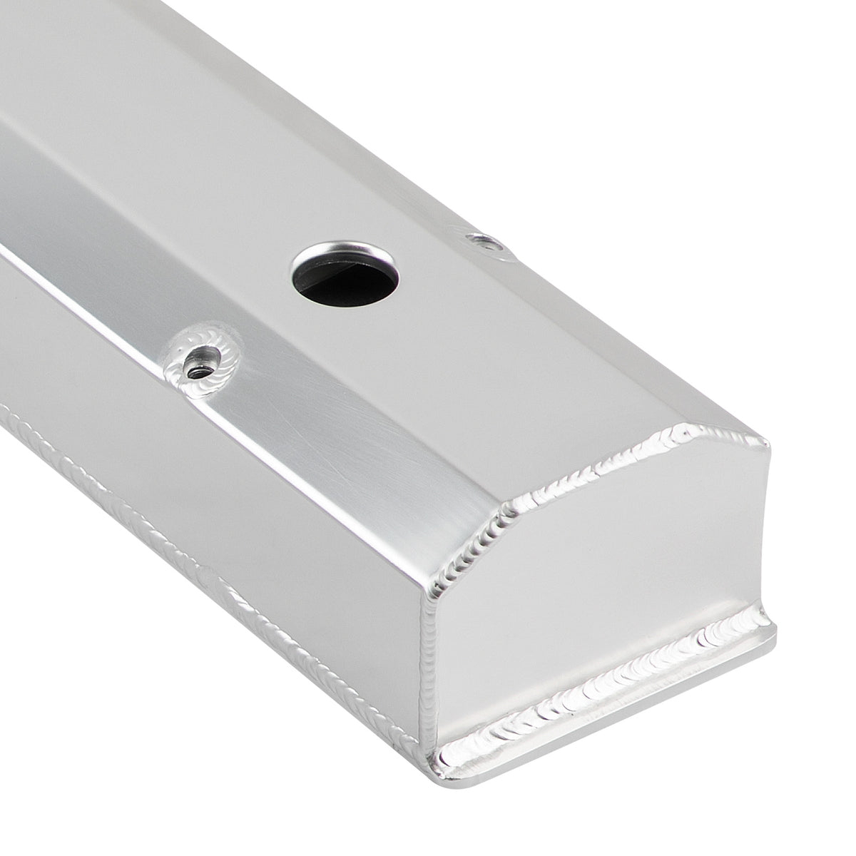 For Small Block compatible For Chevy-SATIN Fabricated Aluminum Valve Covers 58-86 SBC 283 302