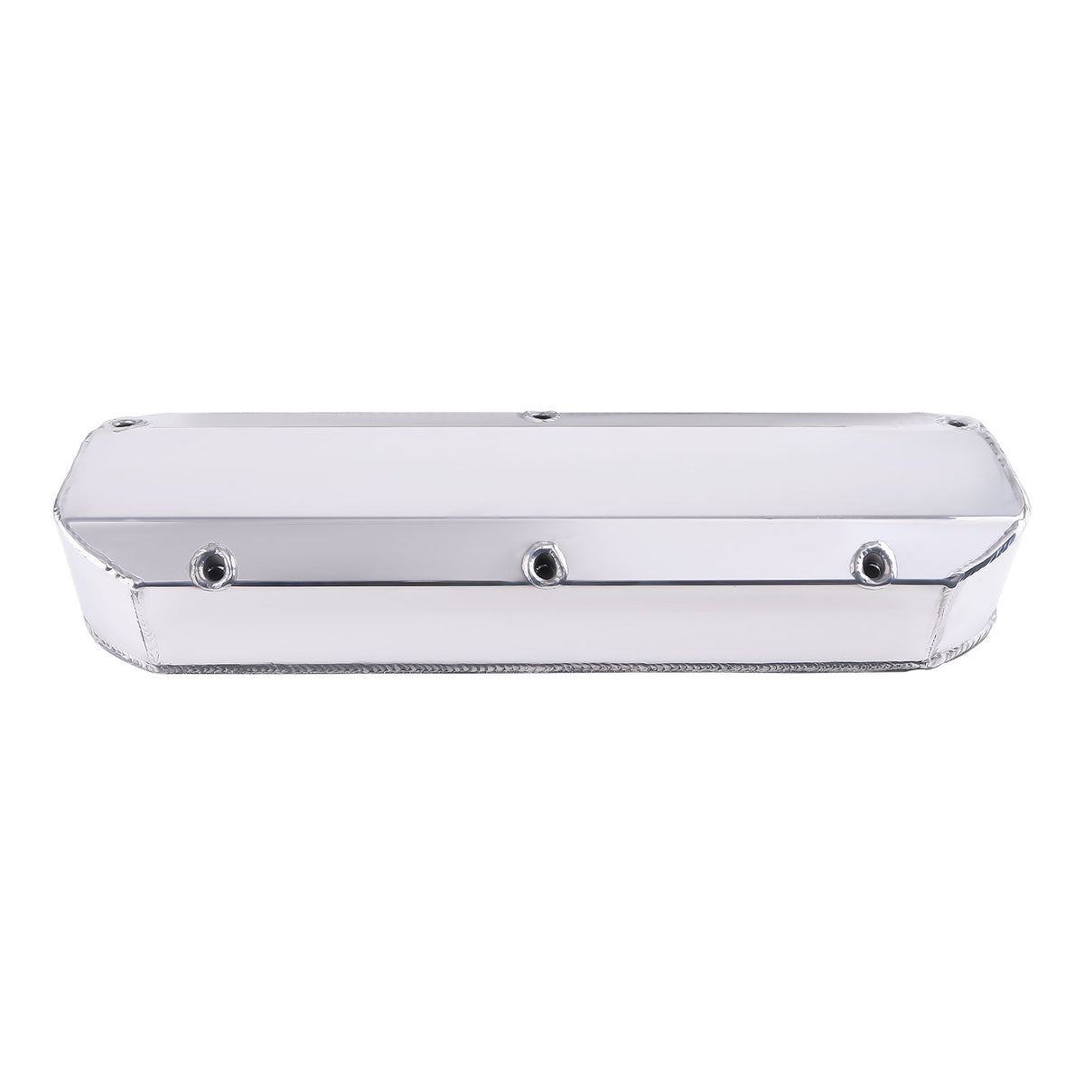 Tall Valve Covers compatible For Ford 289 302 351W SBF V8 Polished Aluminum w/ Long Bolts