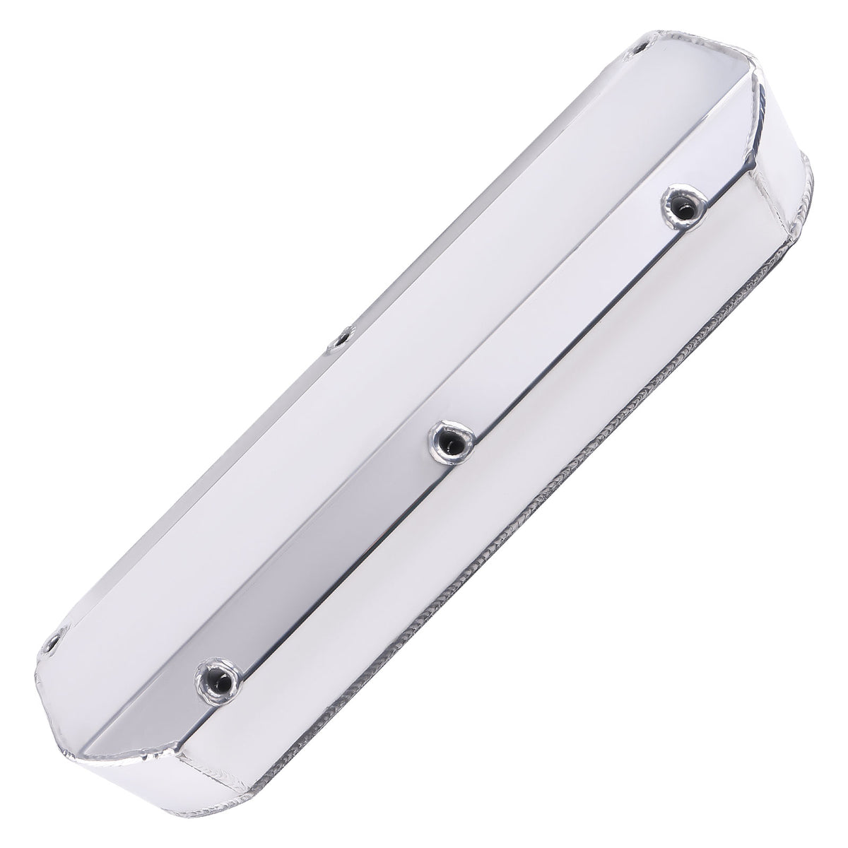 Tall Valve Covers compatible For Ford 289 302 351W SBF V8 Polished Aluminum w/ Long Bolts