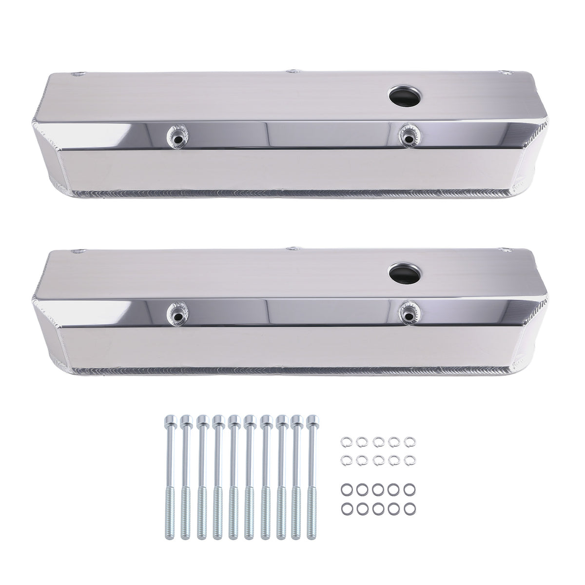 Valve Cover Set compatible For Dodge Plymouth Chrysler 318 340 360 Small Block 1967-1991