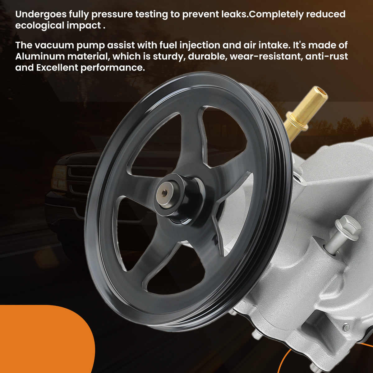 Vacuum Pump 12696313 compatible For Chevy Silverado GMC Sierra 1500 compatible For Tahoe Yukon 14-2020  NEW